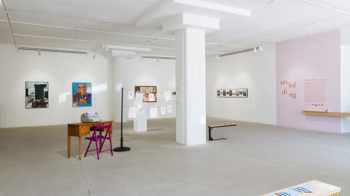 Image of Unfolding gallery exhibition